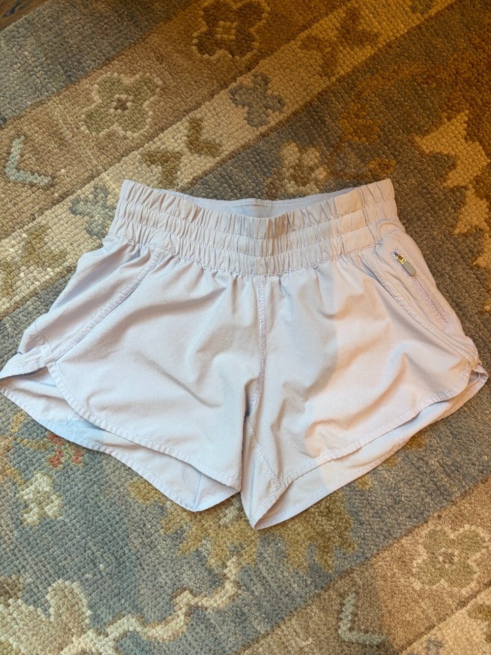 Lululemon Track That Shorts - pale lavender